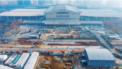 此次铺轨总里程1.36公里